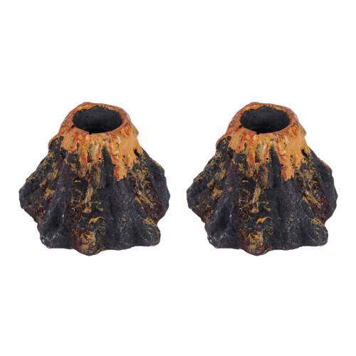 Volcano Shape Aquarium Fish Pump Air Bubble Stone Drive 1