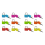 6Pcs Suitcase Locks with Keys,Mini Keyed Padlock for School Classroom 3