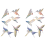 6 Pcs Large Size Bird Clings Anti-Collision Window 2