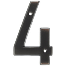 Hy-Ko Products BR-42OWB/4 Prestige Numro de maison 4 (quatre) 10,2 cm Bronze