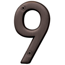 HY-KO Products BR-42OWB/9 Numro de maison OldWorld 9 (neuf) Bronze