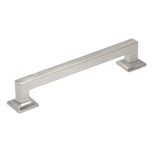 Hickory Hardware Studio Collection kszlk, 8 hvelykes kzpen hzva kzpre polrozott nikkel bevonat