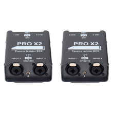 New 2-Way Audio Isolator, XLR 6.5, Permalloy Isolator
