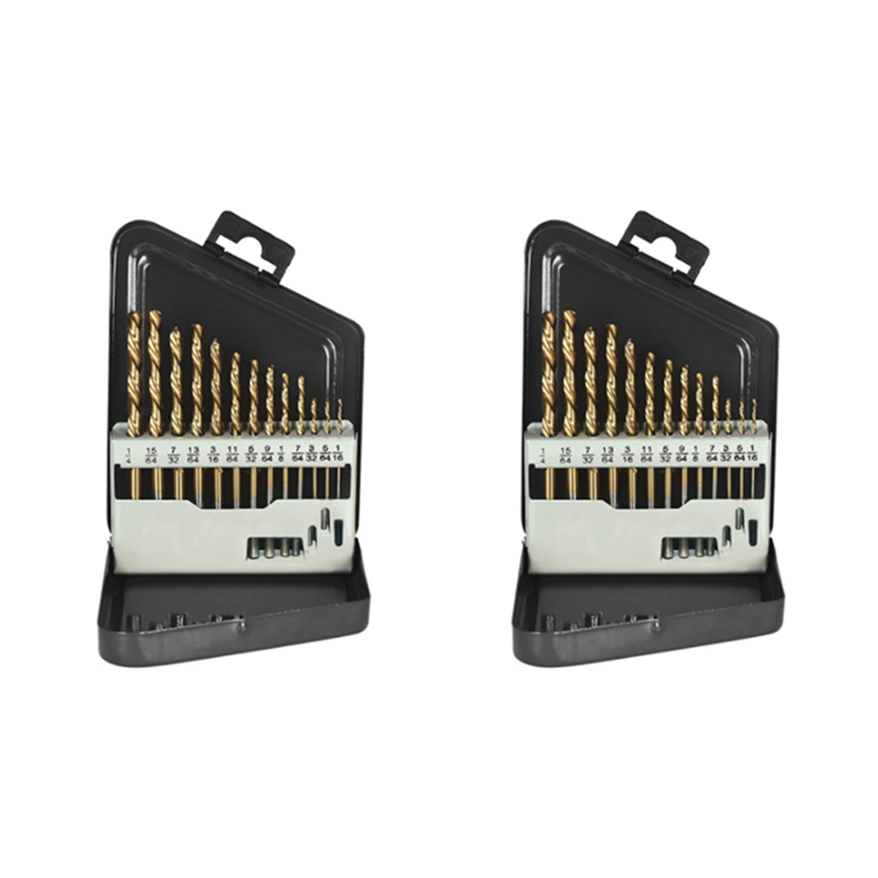 13Pcs Left Handed Drill Bit Set Bits For Tools 4851175047309