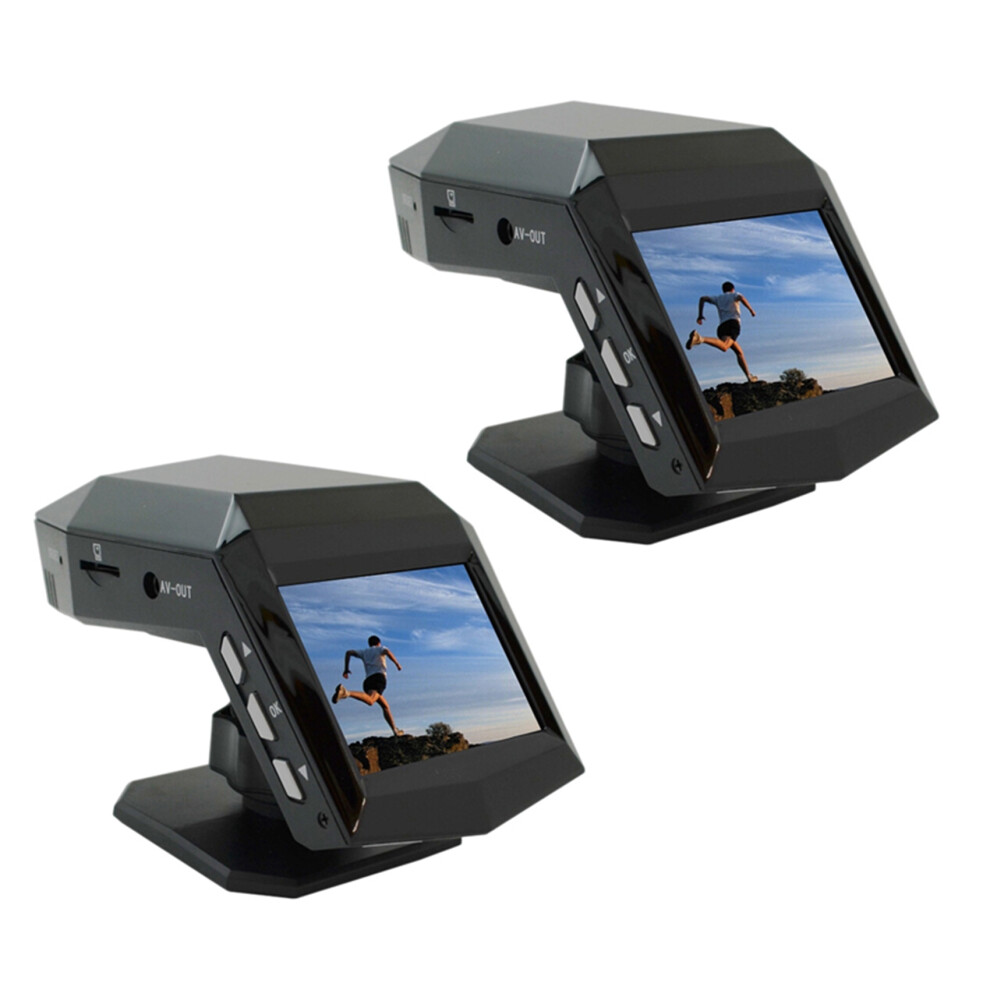 2X 1080P Hd Dash Cam Car Video Driving Recorder With Parking Monitor 4851175057797