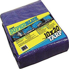 DeWitt M10X12 Super Tarp utomhuskapell 2,3 oz/Small Blue