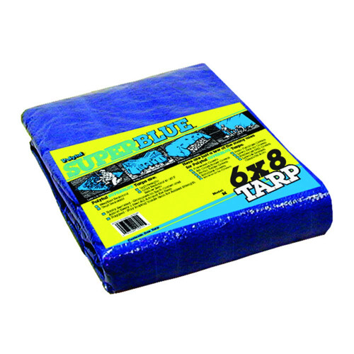 DeWitt M6X8 Super Tarp udend?rs baldakiner 2,3 oz/Small Blue