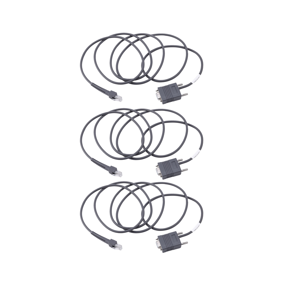 Serial Cable Cba-R01-S07par Barcode Scanner Ls2208 6.5Feet 4851175056141