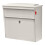 Mail Boss 7173 Townhouse Blocking Security Mount Mount Mailbox Cream White 1