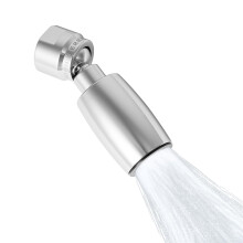 Pommeaux de douche High Sierra Pommeau de douche classique en mtal massif 1,5 GPM prim faible dbit, buse brevete qui ne se bouche jamais