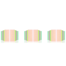 16 Pieces Guided Reading Highlight Strips Colored Overlays Bookmark