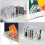 Desktop 12-Grid Bookshelf Suitable for Home Office 5