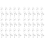 30Pcs DIY Engravable Metal Keychain Blanks Stamping 2