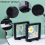 10X Black 3D Floating Case Holder Display 6