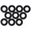 ARP 200-8586 Sort 5/16"""" ID x 0,675"""" OD Skive - 10 stk. 1