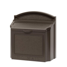 Productos Whitehall Bloqueo de buzn montado en la pared (bronce)