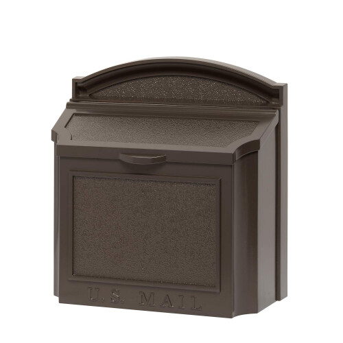 Whitehall Products Blocking Wall Wall Monted Mailbox (Bronzo)