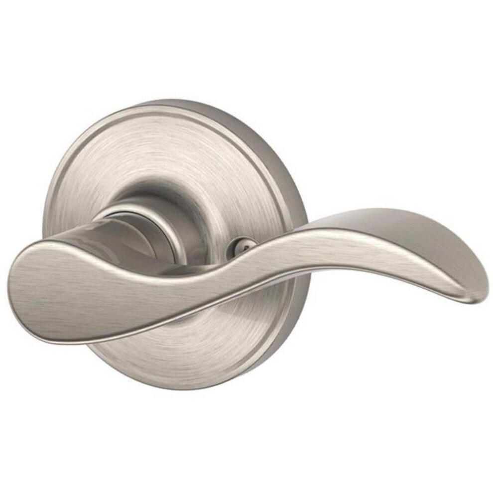 Photos - Door Handle Dexter by Schlage J170SEV619RH Seville Decorative Inactive Trim Right Handed Lever Satin Nickel