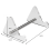 Acrylic Keyboard Display Stand Clear Mechanical Holder 10