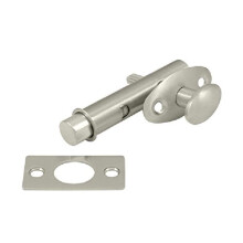 Insteekbout 1-3/4 inch Doornmaat Verkocht Messing - Satijnnikkel