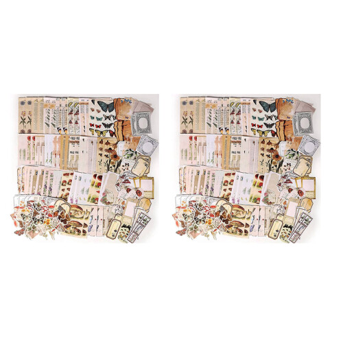Vintage Scrapbook Supplies Pack Ephemera Decoupage 1