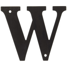 Deltana RL4W-10B 4-Inch Woonletter W Huisbord