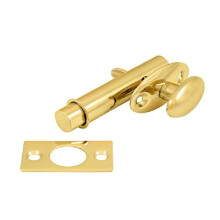 Deltana MB175 -kiinnityspultti 7/8"""" projektiolla - elinikäinen kiillotettu messinki