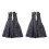 4X Rubber Black Sandblaster Gloves Stripe Abrasive Sand 1