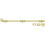 Deltana 24SB3 HD Solid Brass 24-Inch Surface Bolt 1