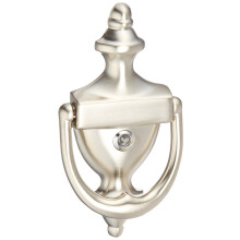 Baldwin 0103056 Heurtoir de porte colonial  vie en nickel satin