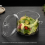 Double Ear Bowl Glass with Lid 3