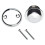 Toe Tap Bath Drain i polerad krom 1