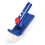 Pool Brush for Step & Corner, Rotatable Hand Scrub Brush, 8