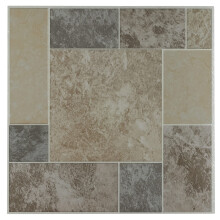 Achim Home Furnishings FTVGM32720 Nexus 12-Zoll-Vinylfliesen-Marmorblcke, 20er-Pack, antikes Beige-Mosaik, 12"" B x 12"" L x 1,2 mm T