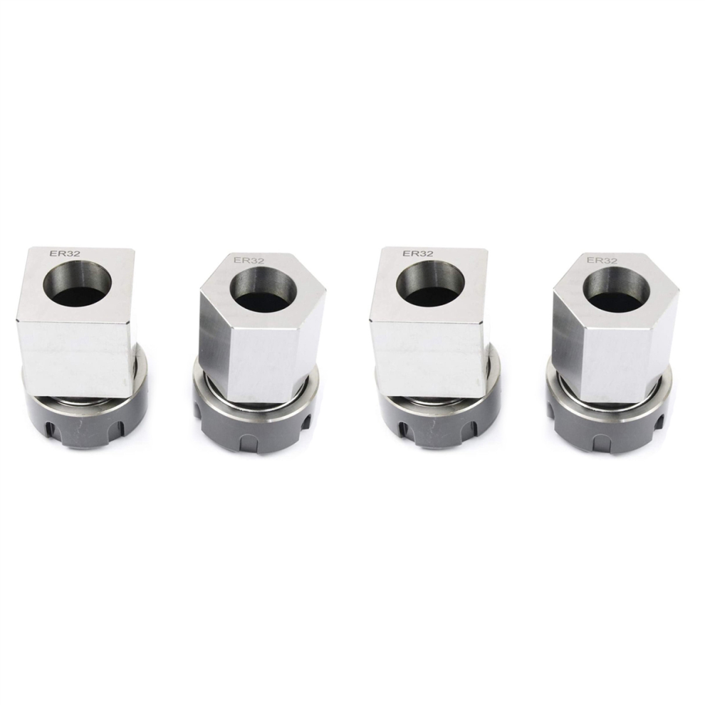 Er32 Collet Chucks Block Set Of 2 Square And Hex Workholding Holder 4851175094327