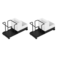 Metal Coffee & Tea Station Organizer Small Space for Office,Organizer