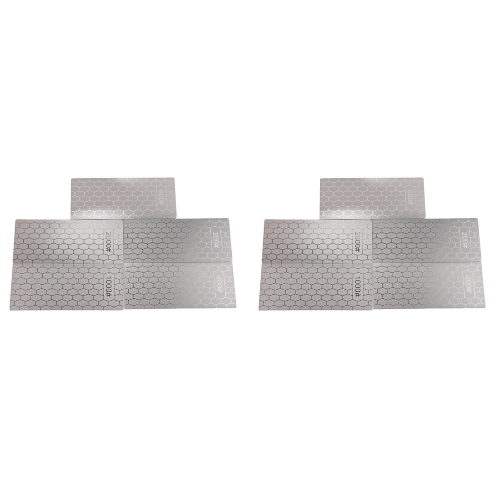 5Pcs Diamond Sharpening Stones, 200 / 400 600 1000 2000 Grit 4851175093801