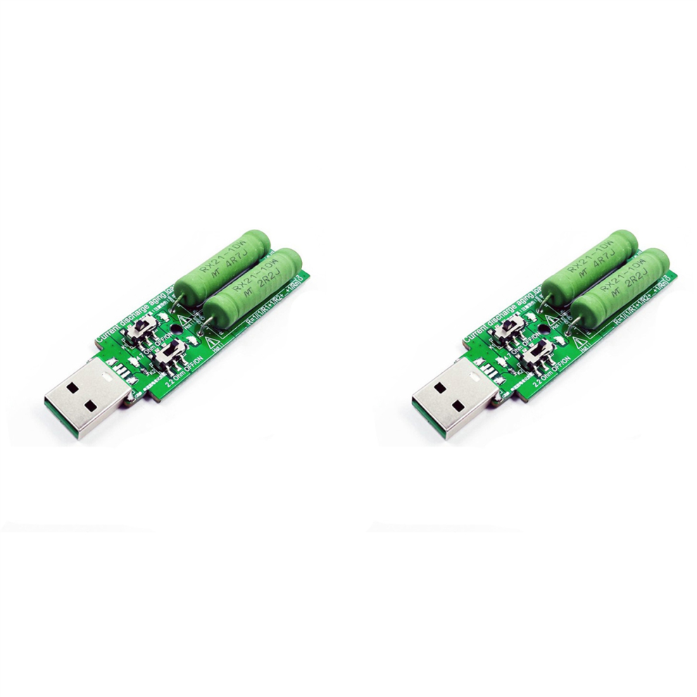 Usb Resistor Dc Electronic Load With Switch Adjustable 5V1a/2A/3A 4851175093863