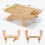Sofa Clip on Side Table for Wide Couches Arm, Foldable Couch Tray 5