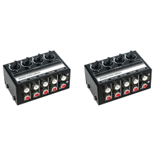 4 Channel Stereo Audio Mixer Support Input and Output Mini