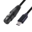 USB C to XLR Female Cable, Type Male (2M/6.6FT) 4