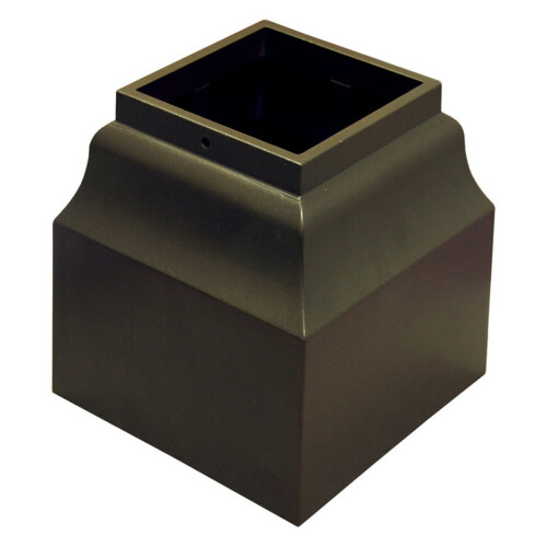 Whitehall Cascade Mailbox Green Post Base Cuff 2