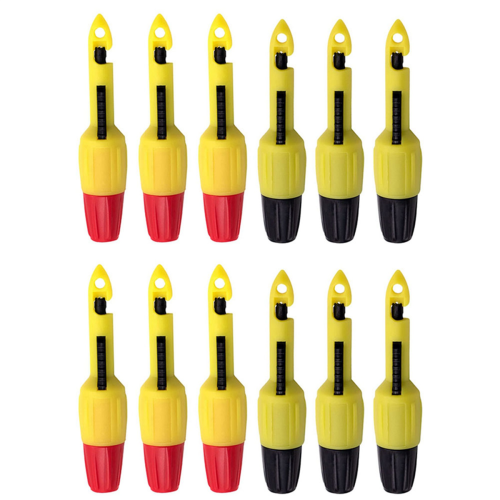 6PCS Insulation Wire Piercing Puncture Probe Test Hook Clips with 2mm 1