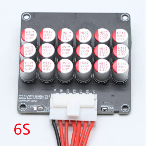 6S Active Equalizer Balancer Lifepo4 / Lipo/ LTO Battery Board 2