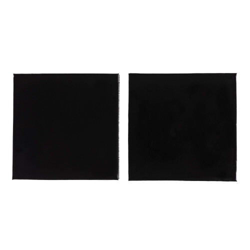 Sorbothane Vibration Isolation Square Pad 4""""x4"""" 2-pack (30 Duro 0,25"""" Tjockt)