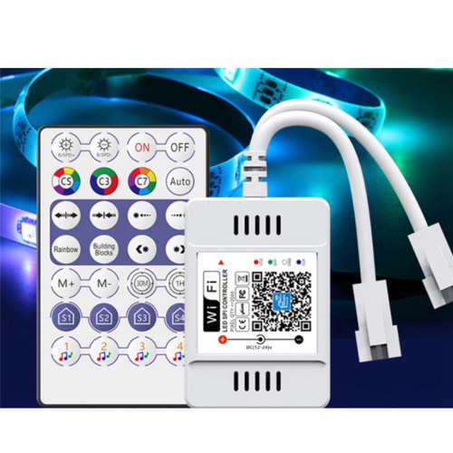 2X DC12-24V 28 Key Controller Remote Control for WS2811 LED Strip 2