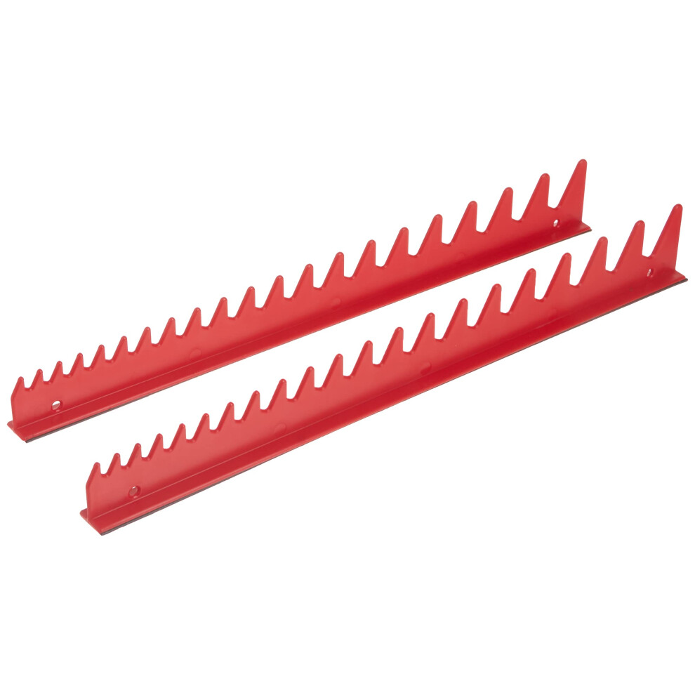 Ernst Manufacturing Wrench Rail Set With Magnetic Backing 20 Tool Red -6012M 789455601290