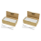 Flat White Soapstone Pens 30 Pack for Welders & Textile Marking Tools 2