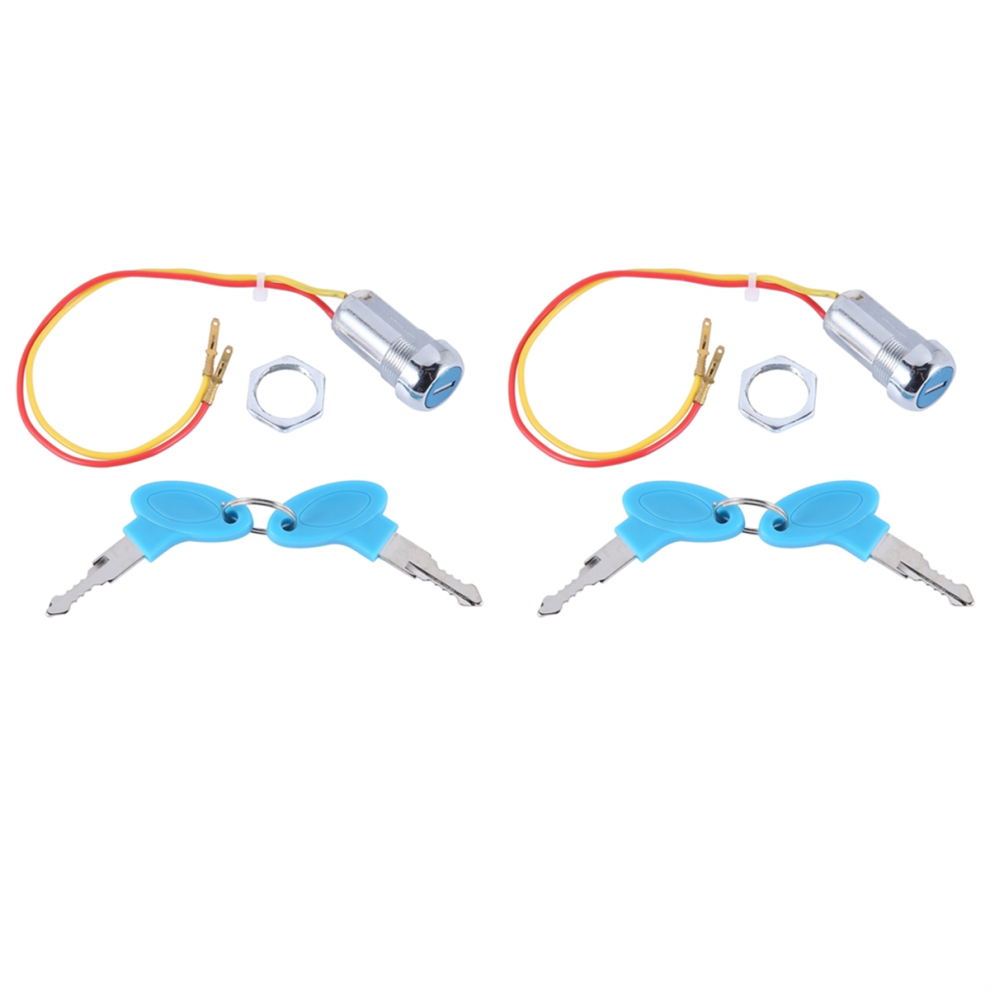 Universal Starting Switch Key Lock Wires Ignition Power Keys 4851175006009
