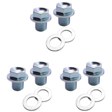 2Pcs Oil Pan Drain Bolt Plug with Washer for Accord